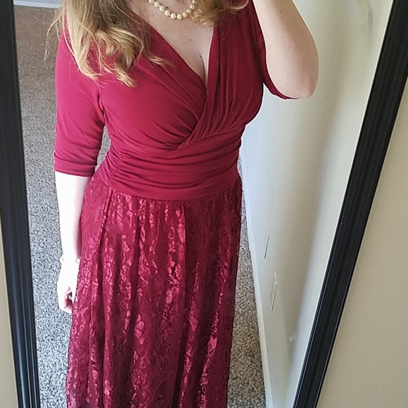 Melrose Dresses & Skirts - 🆕 Melrose Burgundy Special Occasion dress